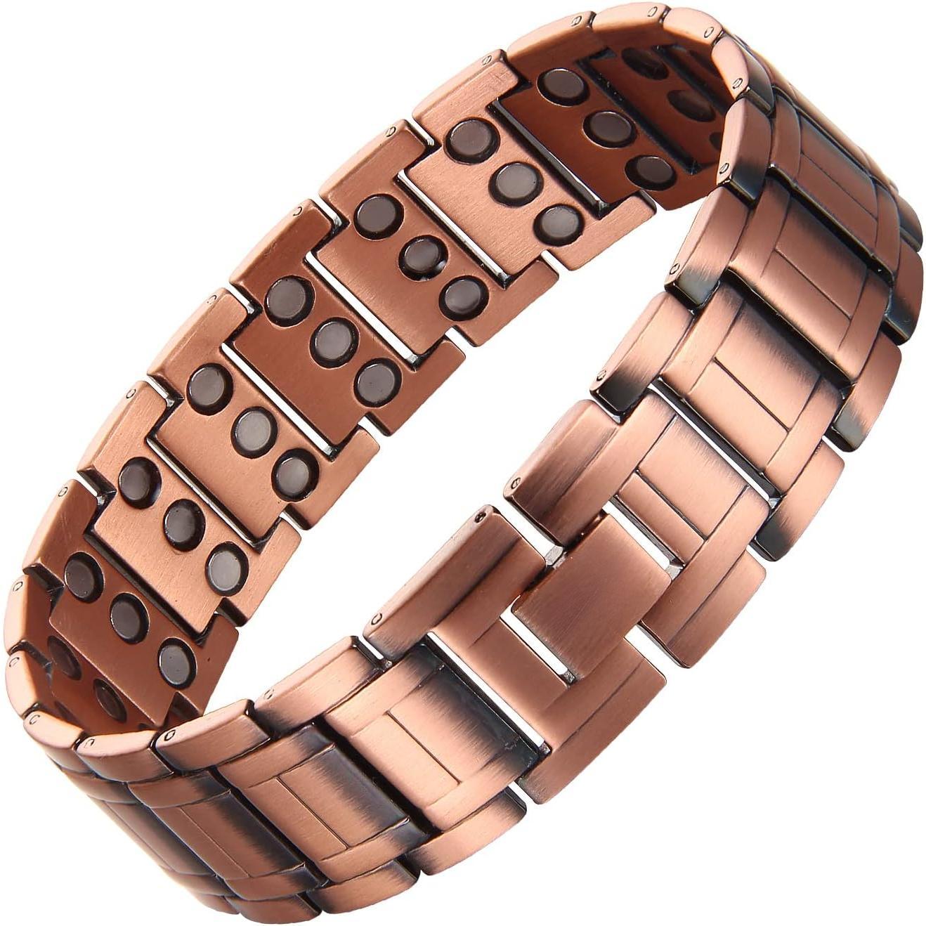 Classic Link Pure Copper Bracelet view 4