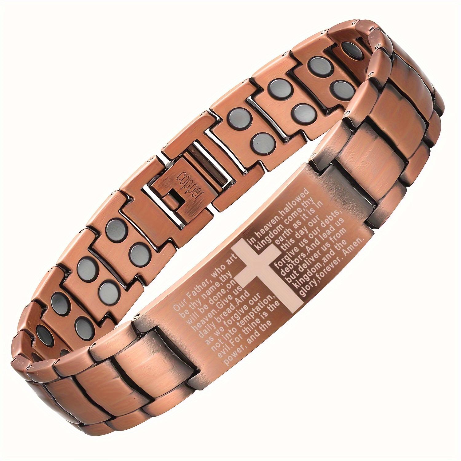Lord’s Prayer Copper Bracelet