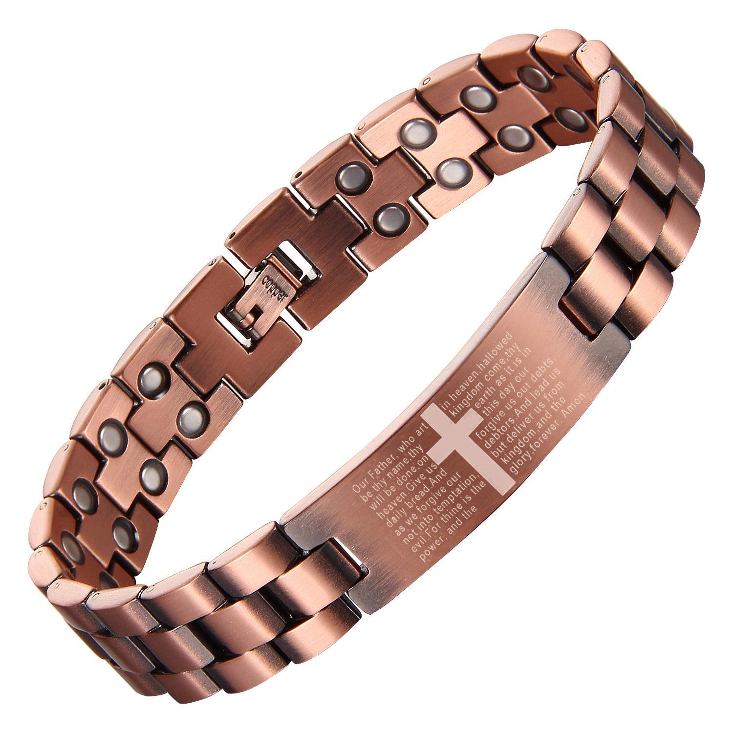 Lord’s Prayer Copper Bracelet view 4