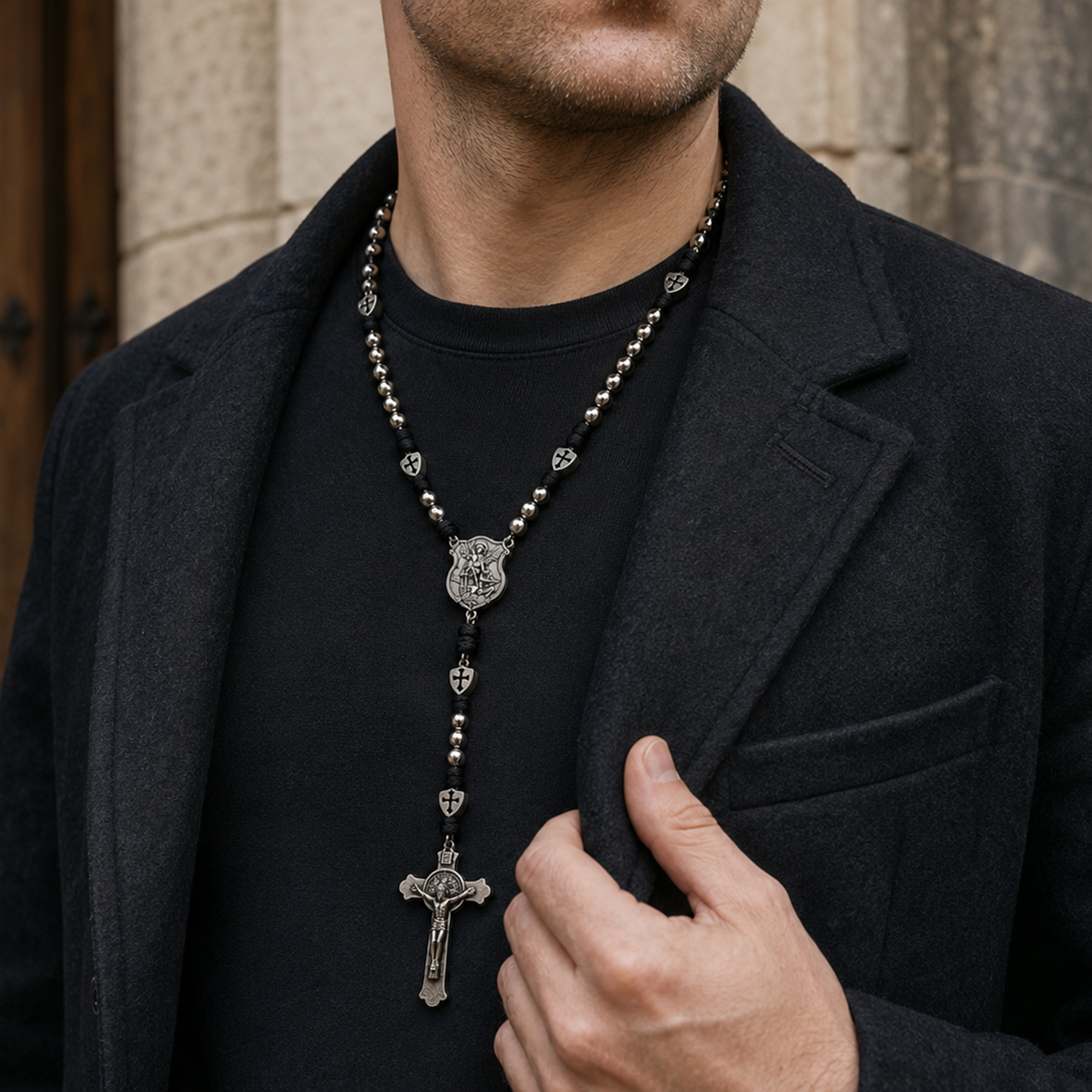 Catholic Rosary view 3